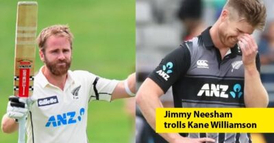 James Neesham Pulls Kane Williamson’s Leg For Boring Face On His 200 Run Celebration Against WI RVCJ Media