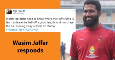 Brad Hogg Makes A Comment On India’s Top Order, Wasim Jaffer Gives A Sarcastic Reply RVCJ Media