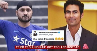 Harbhajan Tried To Take A Dig At Kaif’s English For His Tweet On Team India, Got Trolled Himself RVCJ Media
