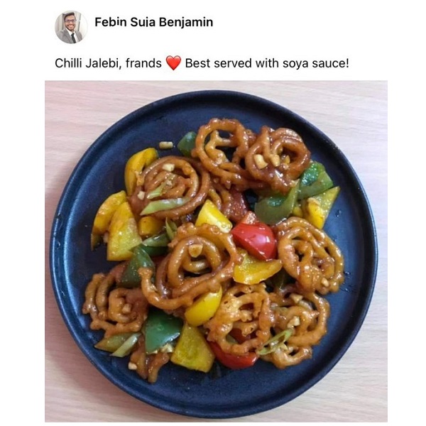 Someone Adds Soya Sauce To Jalebi To Make Chilli Jalebi, Foodies Say “Lockdown Ka Effect Hai” RVCJ Media