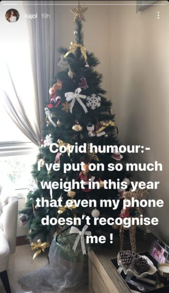 Kajol Shares A Joke On Coronavirus Lockdown & We All Can Relate To It - RVCJ Media