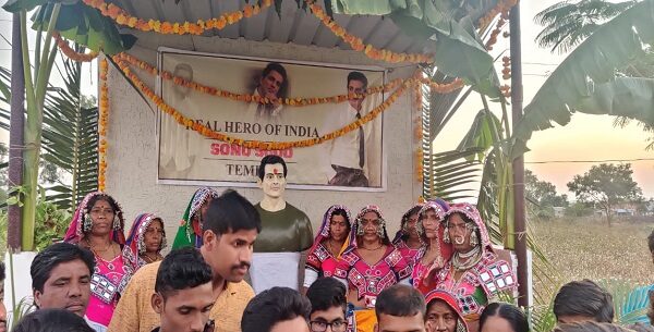 Sonu Sood Reacts To His Temple Built By Andhra Pradesh Villagers In His Honour - RVCJ Media