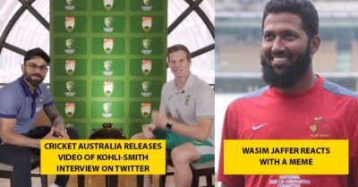 Wasim Jaffer Takes A Funny Dig At Cricket Australia For Steve Smith & Virat Kohli’s Chat Video RVCJ Media