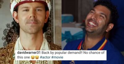 David Warner Swaps His Face With Hrithik Roshan’s Face & Shares A Video, Yuvraj Singh Responds RVCJ Media