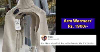 Zara Sells Arm Warmers For Rs 1900 & Twitter Wonders What They Had In Mind While Designing It