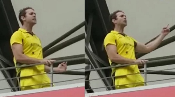 Australian Fan Chants “Bharat Mata Ki Jai” & “Vande Mataram” As India Won Gabba Test & Series - RVCJ Media