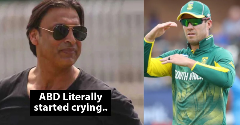 Shoaib Akhtar Again Makes Bizarre Claim, “AB De Villiers Literally Cried While Facing Mohd. Asif” RVCJ Media
