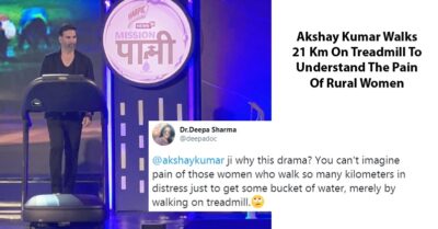 Akshay Kumar Faces Wrath Of Fans For Walking 21KM On Treadmill To Understand Rural Women’s Pain RVCJ Media