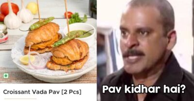 Twitter User Posts About Croissant Vada Pav, Food Lovers Ask, “Pav Kahan Hai?”