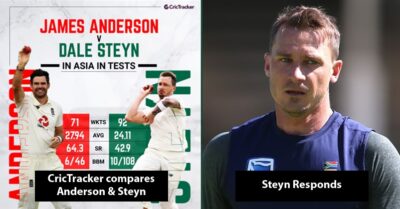 Dale Steyn Has A Hilarious & Witty Reply On Comparison With James Anderson RVCJ Media