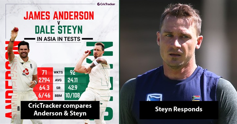 Dale Steyn Has A Hilarious & Witty Reply On Comparison With James Anderson RVCJ Media