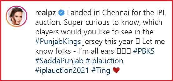 Sreesanth Comments On Punjab Kings’ Co-Owner Preity Zinta’s Post Before IPL 2021 Auction - RVCJ Media