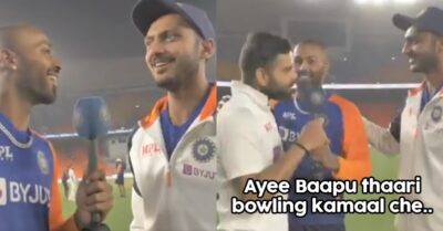 Virat Kohli Makes Axar Patel & Hardik Pandya Laugh As He Lauds Axar In Gujarati, See Video RVCJ Media