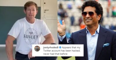 Someone Hacks Jonty Rhodes’ Twitter Account & Posts Sachin Tendulkar’s Tweet On His Handle RVCJ Media