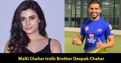 Deepak Chahar’s Sister Malti Takes A Funny Dig At Him For Wikipedia’s Mistake On His Age RVCJ Media