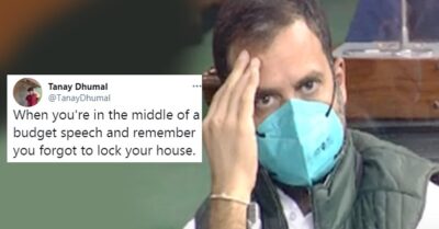 Rahul Gandhi’s Bored Look During Budget 2021 Turned Him Into A Viral Meme Material RVCJ Media