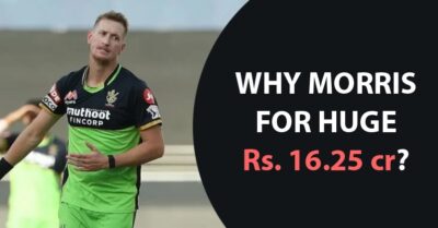 Rajasthan Royals Reveals Reason Of Spending Huge Amount Of Rs 16.25 Crore On Chris Morris RVCJ Media
