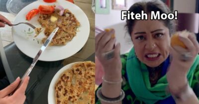 Mom Shares Pic Of Her Son Eating Aaloo Parantha With Fork & Knife, Twitter Calls It Offensive RVCJ Media