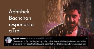 Abhishek Bachchan Roasts Troller Who Says He Doesn’t Deserve To Be Aishwarya Rai’s Husband RVCJ Media
