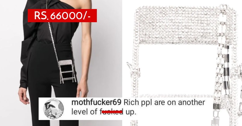 Luxury Brand Sells ‘Folding Chair Bag’ That Stores Just Nothing For Rs 66K, Netizens Go WTF