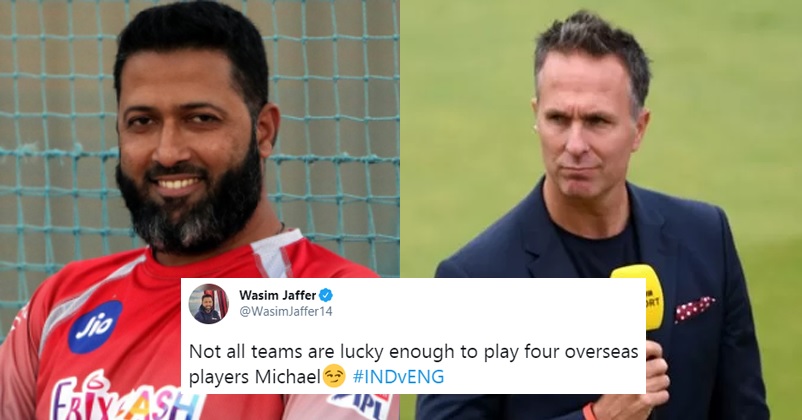 Wasim Jaffer & Michael Vaughan Engage In A War Of Words Post India’s Defeat In First T20I RVCJ Media