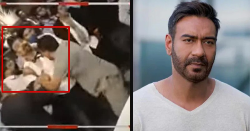 People Spot Bollywood Actor Ajay Devgn In Viral Delhi Fight Video, Ajay Devgn Reacts