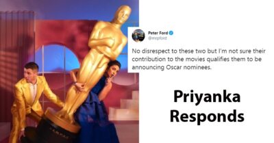 Priyanka Gave Apt Reply To Journo Who Asked If She & Nick Qualify To Announce Oscar Nominations RVCJ Media