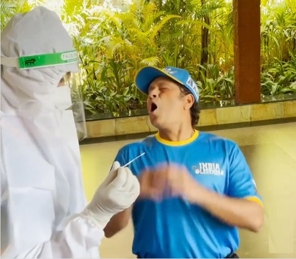 Sachin Tendulkar Frightens Medical Staff With A Hilarious Prank During COVID-19 Test - RVCJ Media