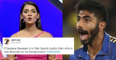 “Bumrah Honeymoon Pe Kiske Saath Hai,” Asks Twitter As Sanjana Ganesan Returns To Work RVCJ Media