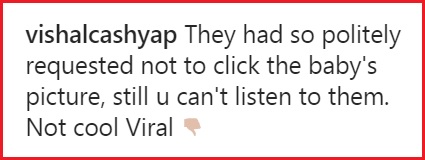 Fans Hit Out At Mediapersons For Posting Photos Of Vamika Despite Virushka Requesting Privacy - RVCJ Media