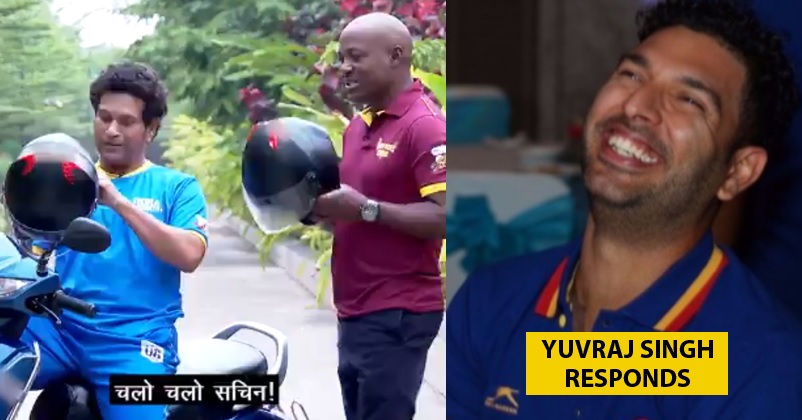 Yuvraj Singh Takes A Funny Dig At Sachin & Brian Lara's Acting In Road  Safety Awareness Video - RVCJ Media