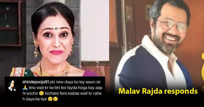 TMKOC Director Has A Hilarious Reply To Fan Who Urges Him To Bring A New Dayaben For The Show RVCJ Media