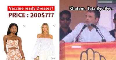 Fashion Brand Comes Up With Vaccine-Ready Off-Shoulder Dresses For Up To Rs 15K RVCJ Media
