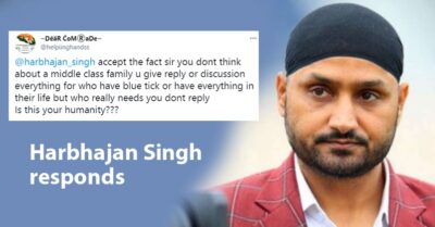 Fan Accused Harbhajan Singh Of Responding To Verified Accounts Only, Bhajji Gave A Calm Reply RVCJ Media