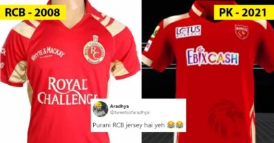 Punjab Kings Gets Trolled For Their New Jersey, Twitter Calls It Copy Of RCB’s Old Jersey RVCJ Media