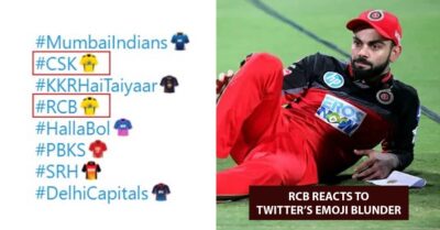 RCB Takes A Dig At Twitter India For Mistakenly Showing CSK Jersey Emoji For RCB RVCJ Media