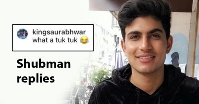 Shubman Gill Has A Befitting Reply To Hater Who Calls Him Tuk Tuk Player RVCJ Media