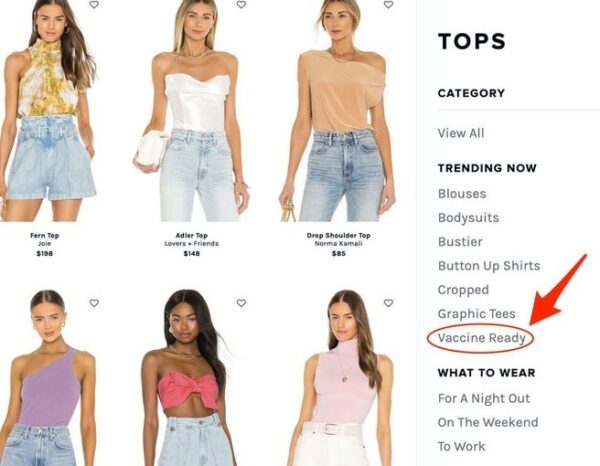 Fashion Brand Comes Up With Vaccine-Ready Off-Shoulder Dresses For Up To Rs 15K - RVCJ Media