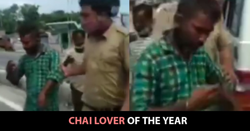Viral Video Shows Two Men Holding On To Cup Of Chai When Cops Drag Them, Twitter Says “Turu Lob” RVCJ Media