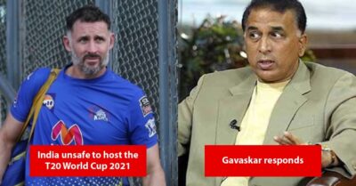 Michael Hussey Calls India Unsafe To Host T20 World Cup, Sunil Gavaskar Gives A Befitting Reply RVCJ Media