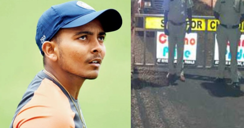 Here’s Why Prithvi Shaw Was Stopped By Cops On Way To Goa & Was Allowed Only On This Condition RVCJ Media