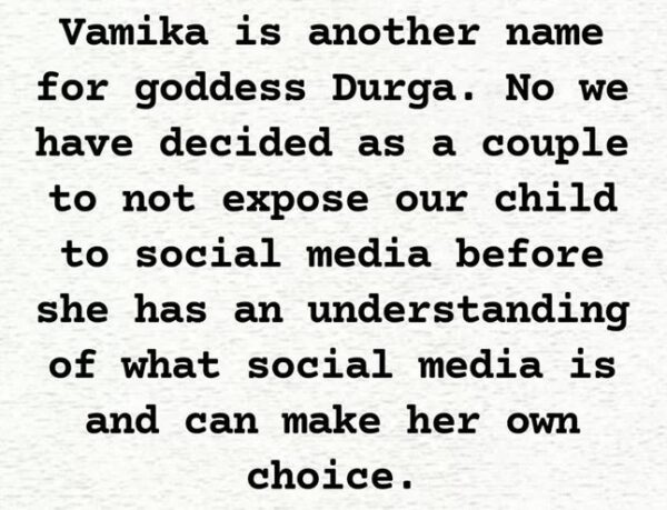 Virat Kohli Reveals Why He & Anushka Are Not Sharing Any Pic & Video Of Vamika On Social Media RVCJ Media