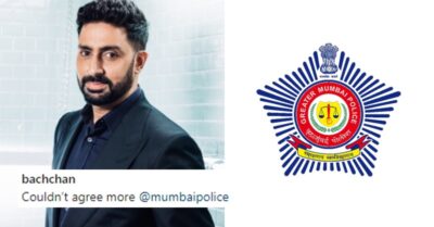 Mumbai Police Shares Abhishek’s Meme With A Hilarious Caption, Jr. B Has An Even Funnier Reply RVCJ Media