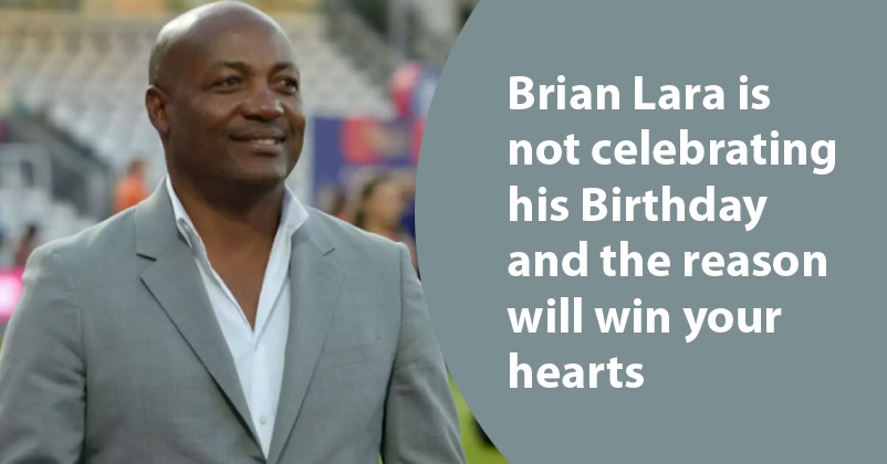 Brian Lara Is Not Celebrating His Birthday This Year & Reason Will Make You Respect Him More RVCJ Media