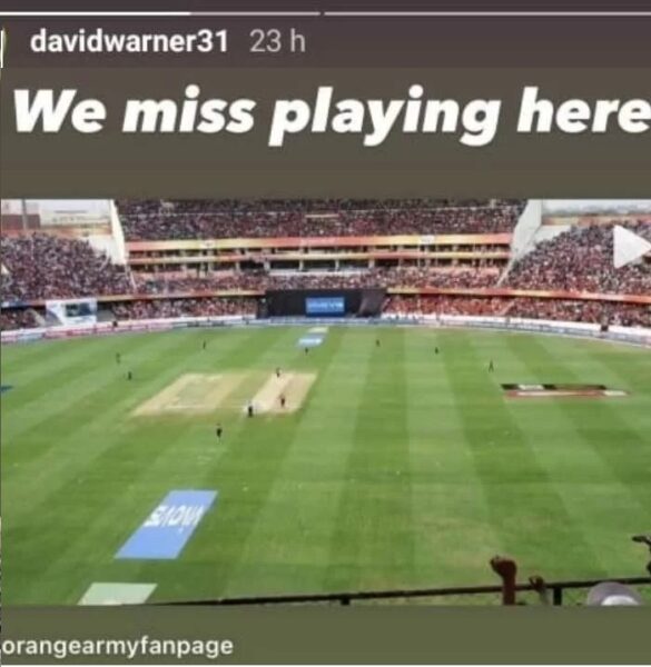 David Warner’s Instagram Story After Being Sacked From SRH Captaincy Will Make Fans Emotional RVCJ Media