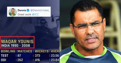 Twitter Roasts ICC For Showing Waqar Younis As Indian Player In Hall Of Fame Graphic RVCJ Media