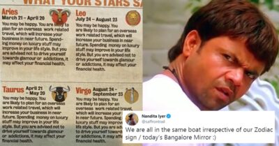 Newspaper Publishes 100% Same Predictions For All 12 Zodiac Signs, Gets Trolled On Twitter RVCJ Media