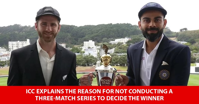 ICC Reveals Why It’s Not Conducting A Three-Match Series To Decide The WTC Final Winner RVCJ Media