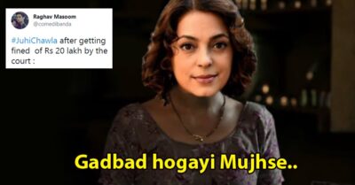 Juhi Chawla Getting Fined For Rs 20 Lakh For 5G Suit Sets Twitter On Fire With Hilarious Memes RVCJ Media