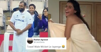 Mohammed Shami Wearing A Towel On The Field In WTC Final Sparks Memes Fest On Twitter RVCJ Media